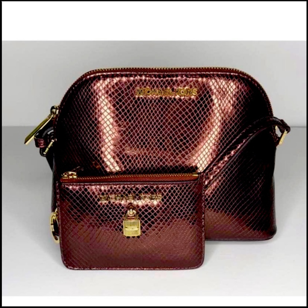 MK crossbody with matching wallet